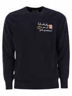 MC2 Saint Barth Sole, Whisky And You Are In Pole Position Wool And Cashmere Blend Jumper