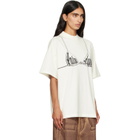 Palm Angels Off-White Bra Loose T-shirt