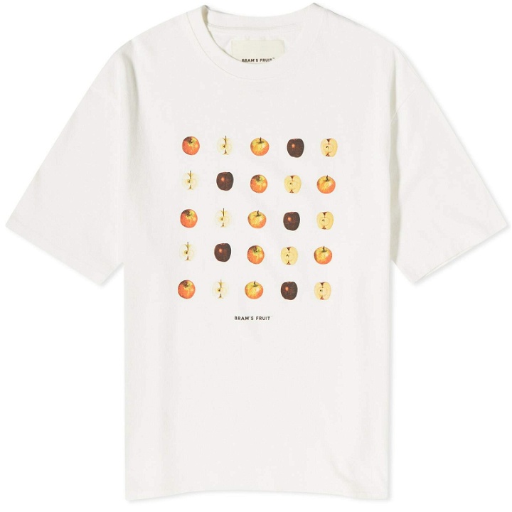 Photo: Bram's Fruit Men's Apple T-Shirts in White