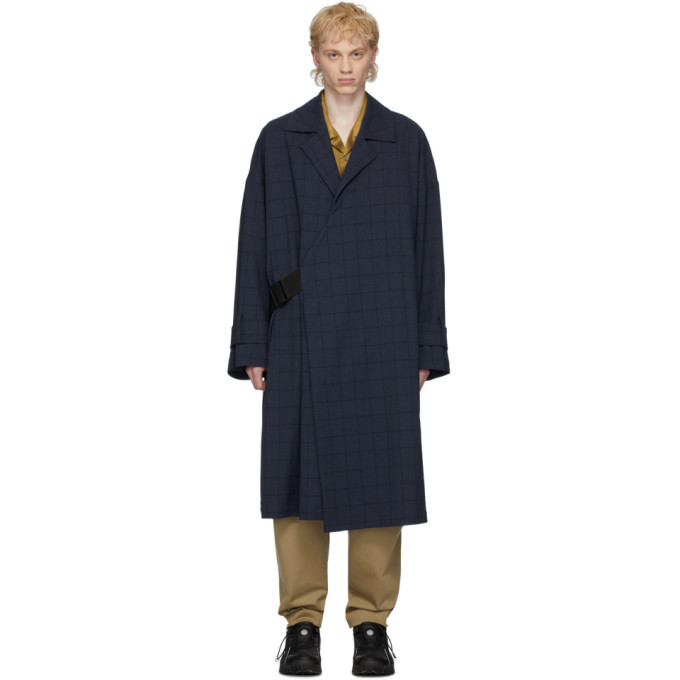 Photo: A. A. Spectrum Blue Easy Check Coat