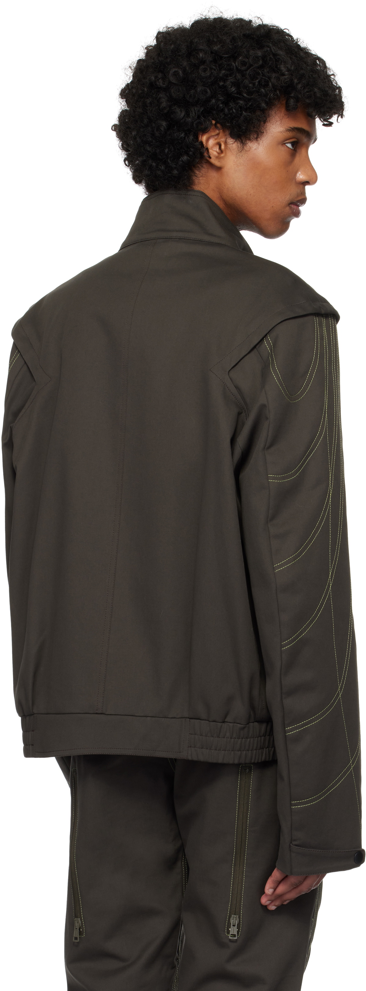 Kiko Kostadinov Brown Solix Jacket Kiko Kostadinov
