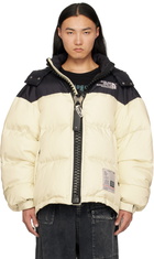 Maison MIHARA YASUHIRO White & Black Huge Down Jacket
