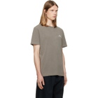 A.P.C. Gray 'A.P.C. Rue Madame' Logo T-shirt