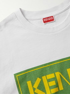 KENZO - Logo-Print Cotton-Jersey T-Shirt - White