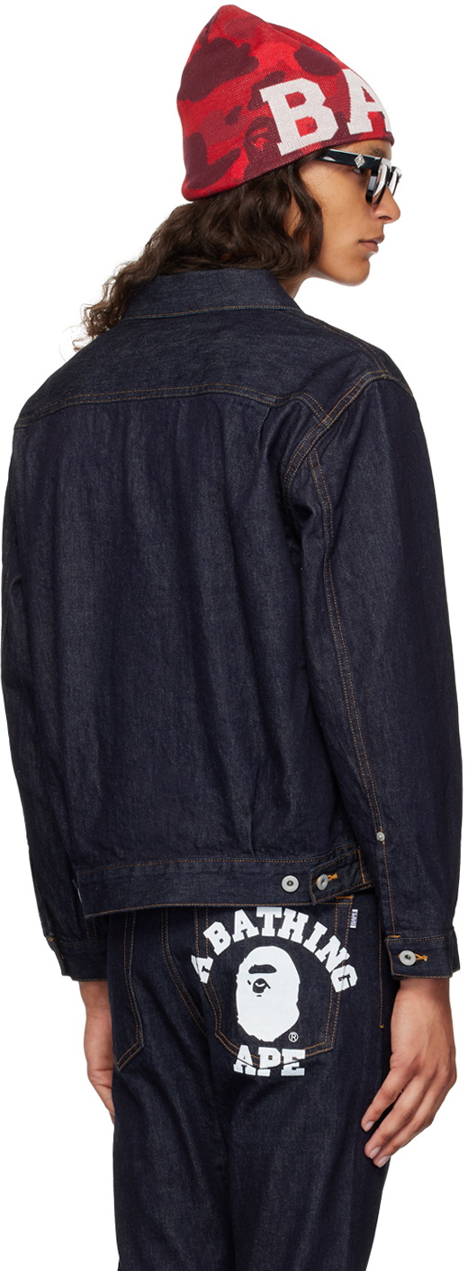 BAPE Indigo STA Type-02 Denim Jacket A Bathing Ape