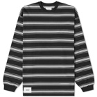 WTAPS Men's Long Sleeve BDY 01 T-Shirt in Black