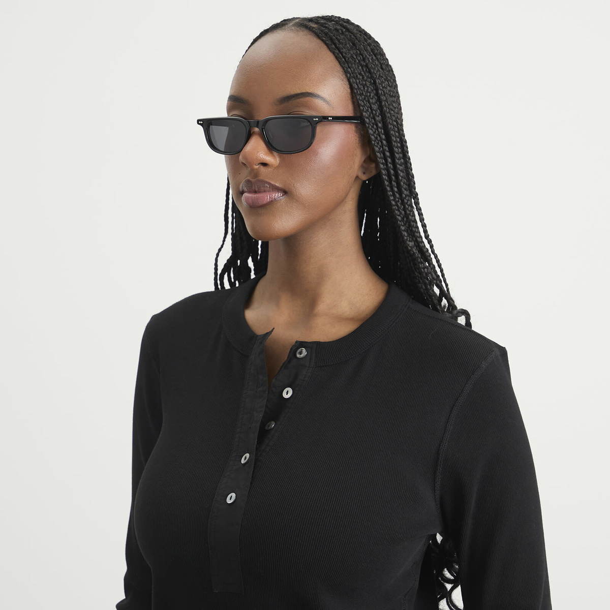 CHIMI Novis Sunglasses in Coal Black 