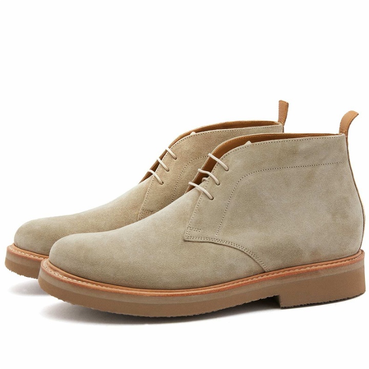 Photo: Grenson Men's Clement Chukka Boot in Sand Suede
