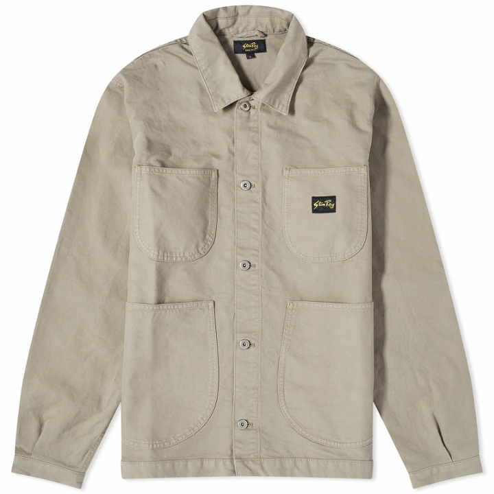 Photo: Stan Ray Men's Coverall Jacket in Dusk Twill