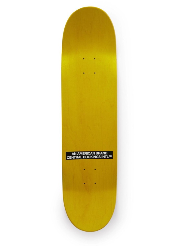 Photo: Central Bookings Intl™️ - Printed Wooden Skateboard