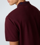 McQueen Cotton piqué polo shirt