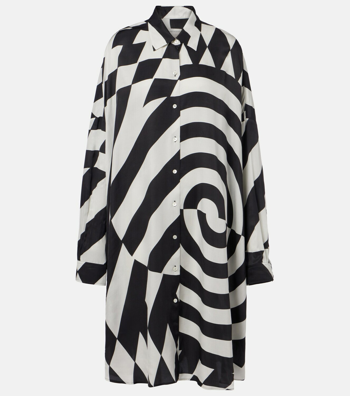 Dries Van Noten Printed shirt dress