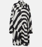 Dries Van Noten Printed shirt dress