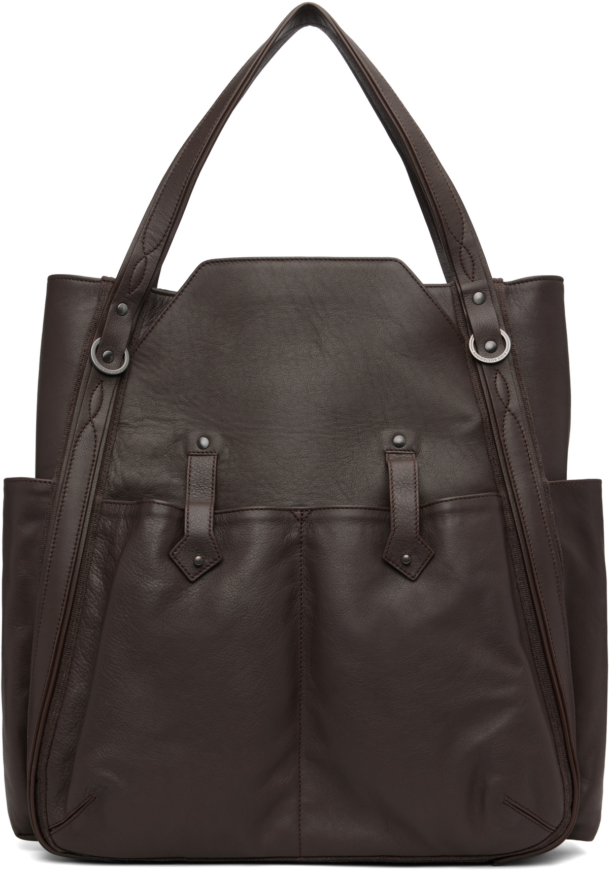 Kiko Kostadinov Gray Maersk Check Tote Kiko Kostadinov