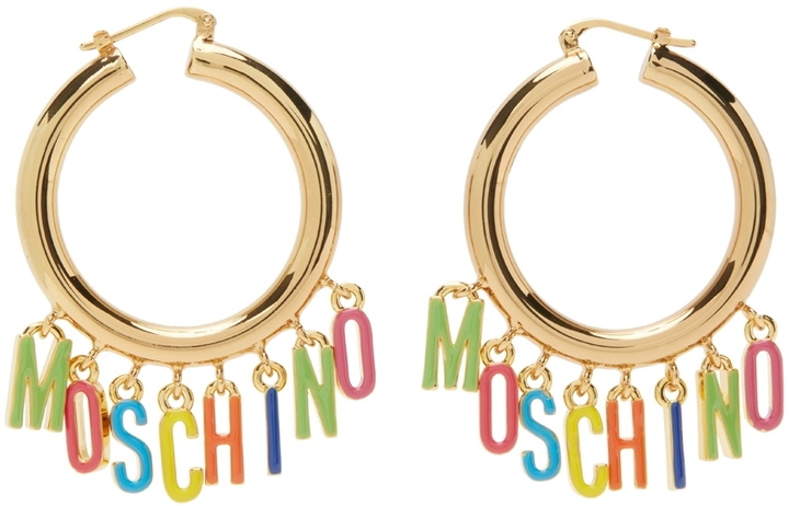 Photo: Moschino Gold Bijoux Earrings