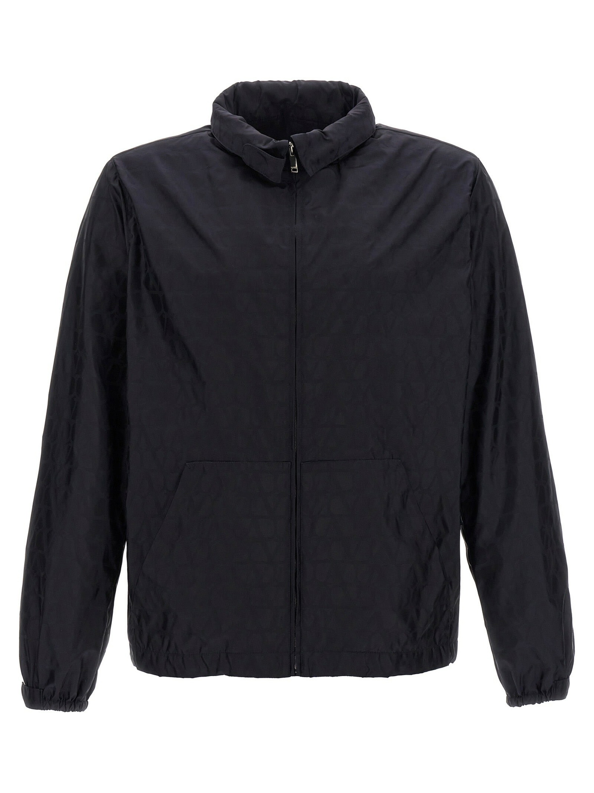 Valentino - Slim-Fit Striped Wool-Blend Track Jacket - Men