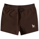 District Vision Men's Mula Race Short in Cacao