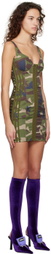 adidas x IVY PARK Green Camouflage Minidress