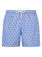 MC2 Saint Barth Man Lightweight Fabric Swim Shorts With Torino Logo Print | Ac Torino Special Edition