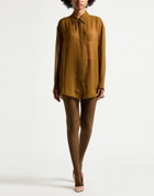 Erika Cavallini Womens Shirt Khaki