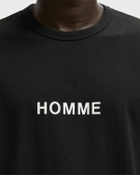 Comme des Garçons Homme TEE Black Mens Shortsleefe