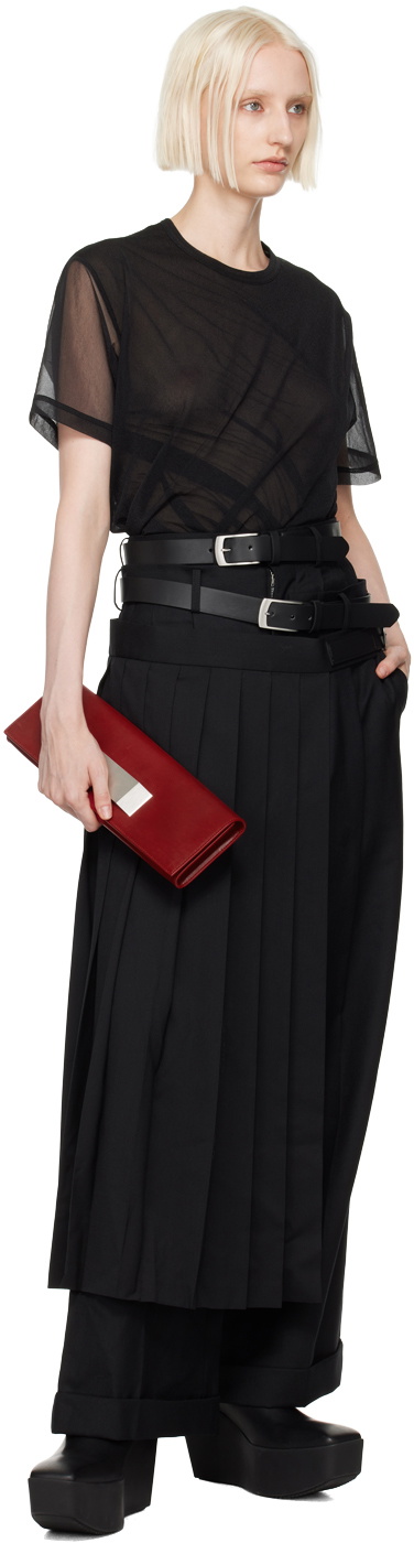 Junya Watanabe Black Trousers
