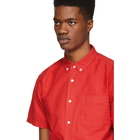 Saturdays NYC Red Oxford Esquina Shirt