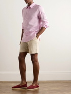 Mr P. - Organic Linen-Chambray Shirt - Pink