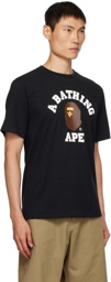BAPE Black College T-Shirt