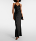 Nili Lotan Sylas silk satin gown