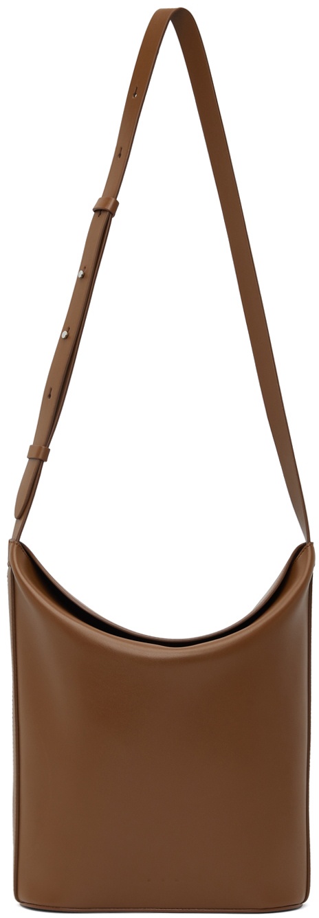 Aesther Ekme Sway Leather Bucket Bag In Neutrals