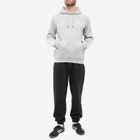 Adidas Men's 3 Stripe Hoody in Medium Grey Heather