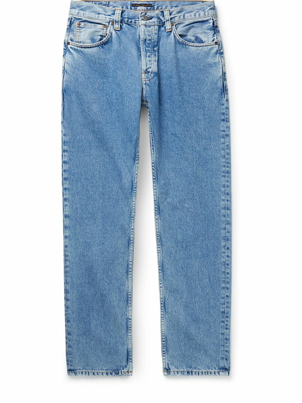 Photo: Nudie Jeans - Rad Rufus Straight-Leg Jeans - Blue