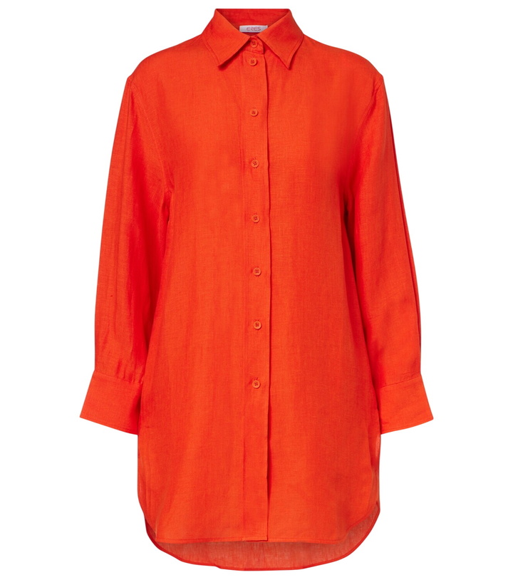 Photo: Eres Mignonnette oversized linen shirt