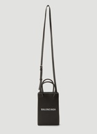 Shopping Phone Holder Bag in Black