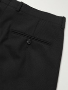 Husbands - Wide-Leg Linen Suit Trousers - Black