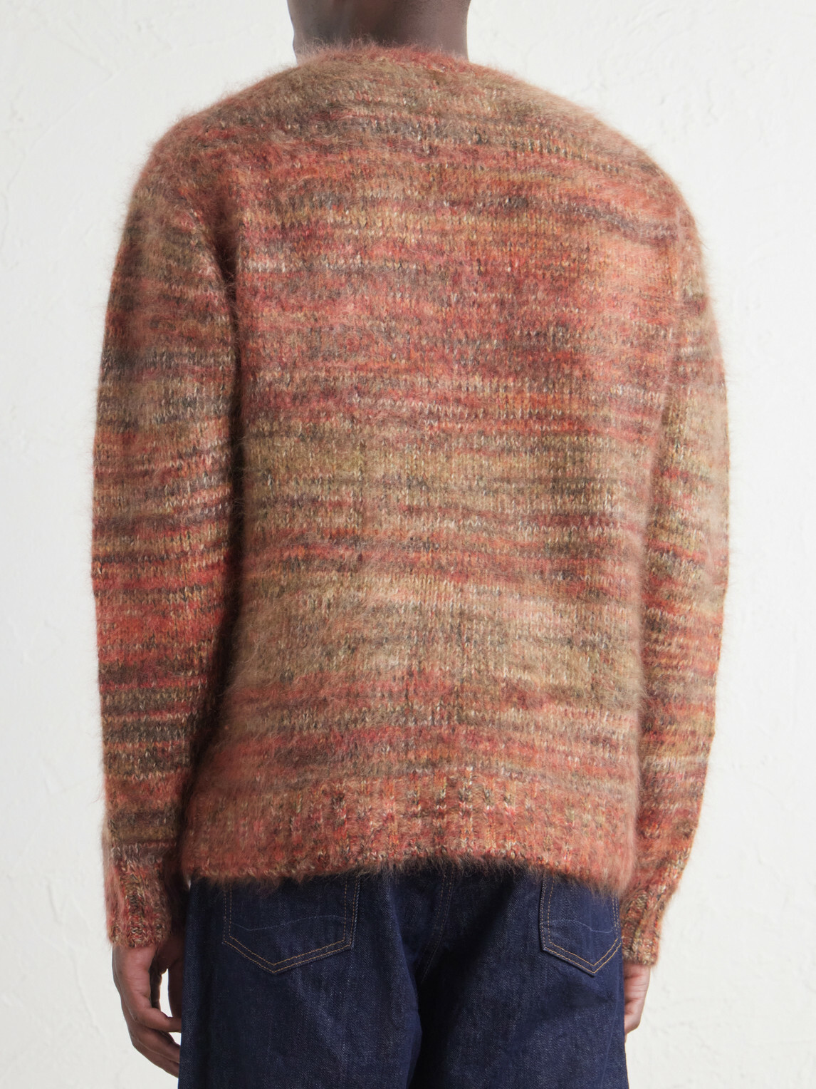 Mr P. - Space-Dyed Cashmere Sweater - Orange
