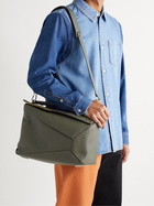 LOEWE - Puzzle Full-Grain Leather Messenger Bag