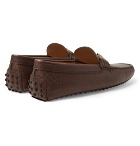 Tod's - Full-Grain Leather Driving Shoes - Men - Brown