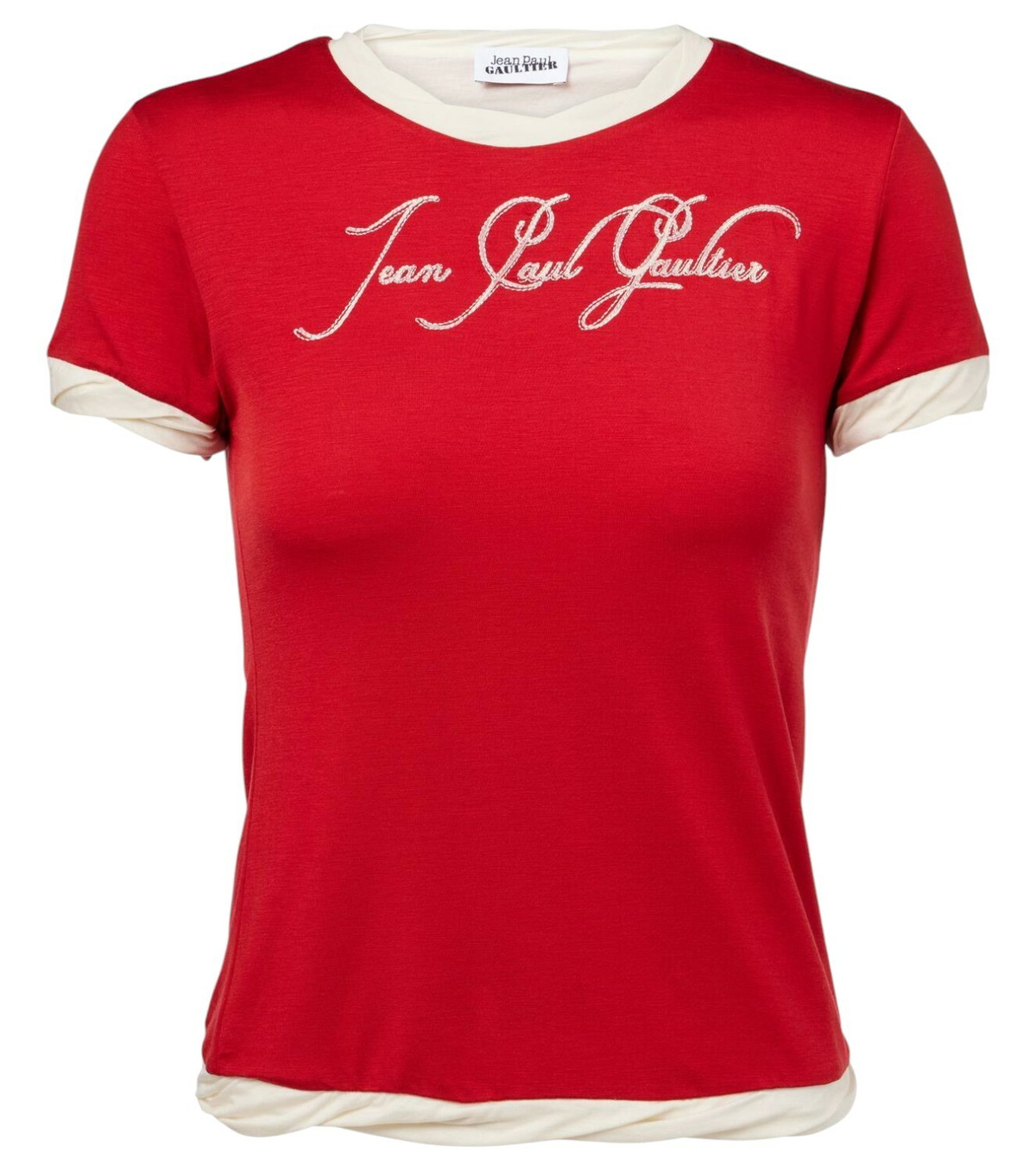 Jean Paul Gaultier Pink 'The Lurex' T-Shirt Jean Paul Gaultier