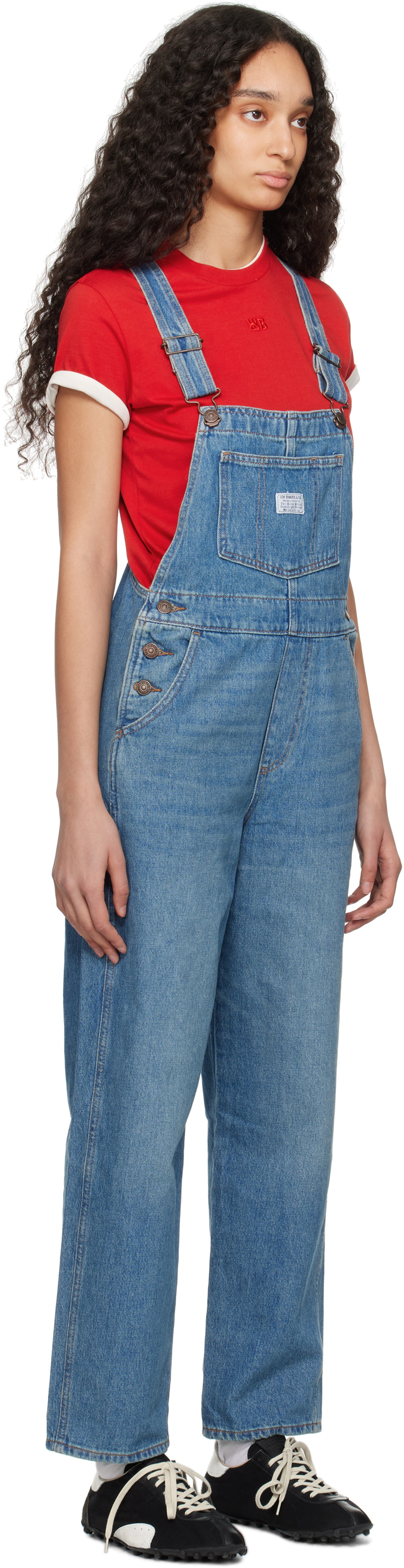 Levi's Blue Vintage Denim Overalls