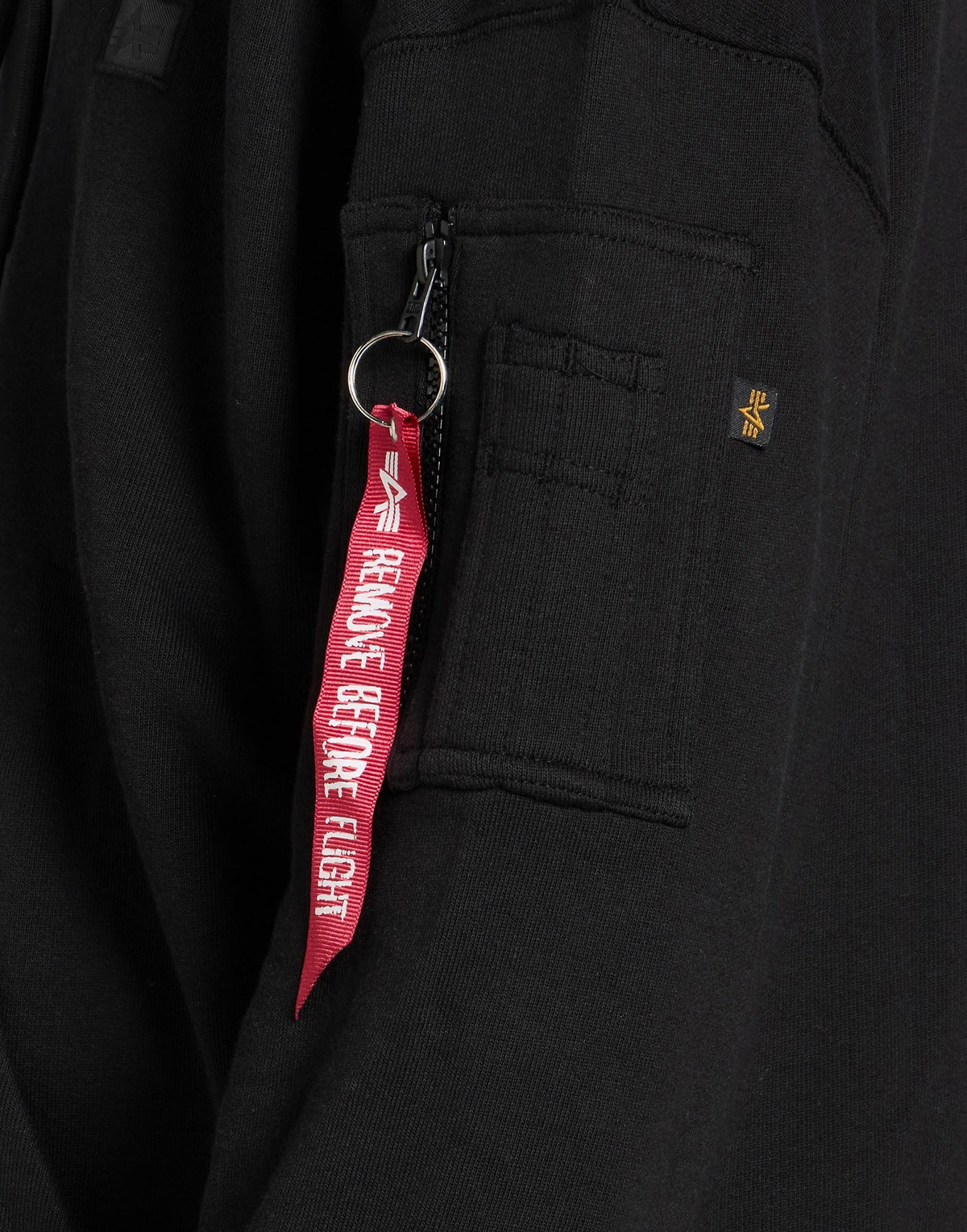 Alpha Industries Mens Sweatshirt in Black