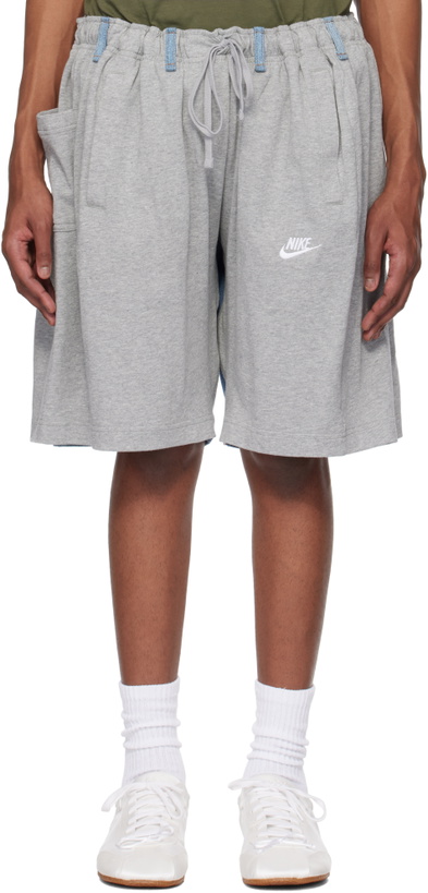 Photo: Bless Gray & Blue Nº69 Overjoggingshorts Shorts