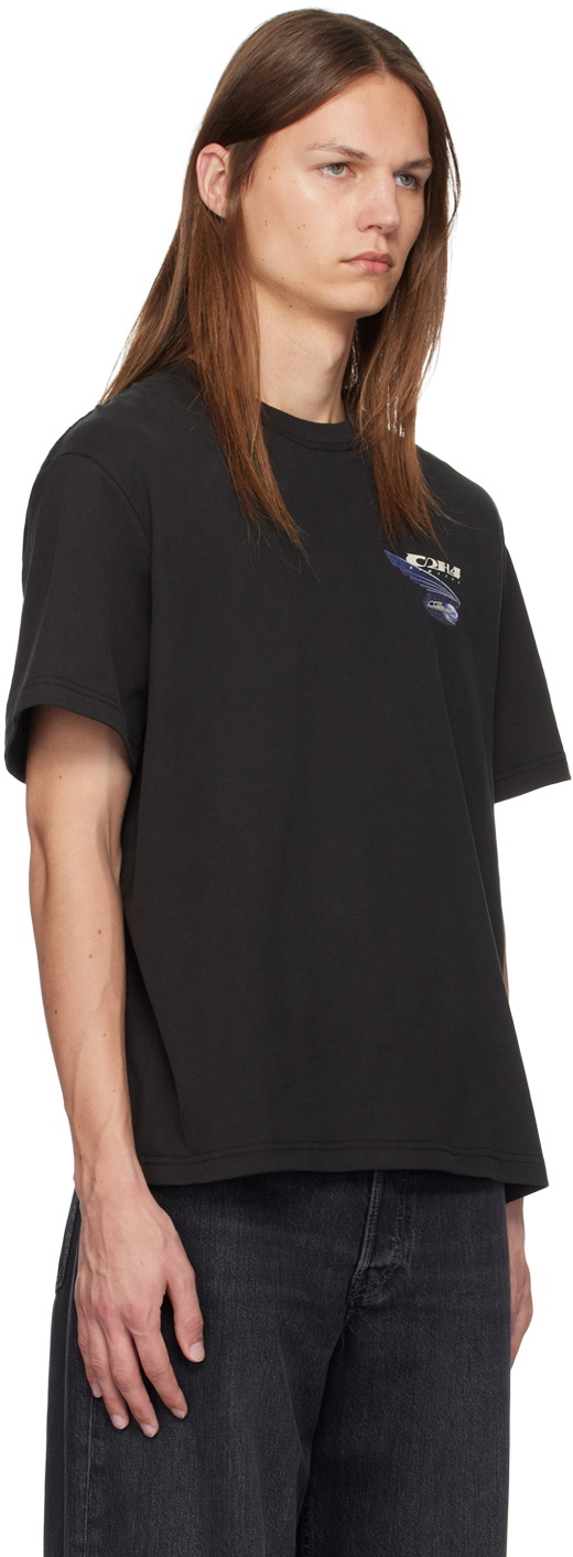 C2H4 Black Airline T-Shirt