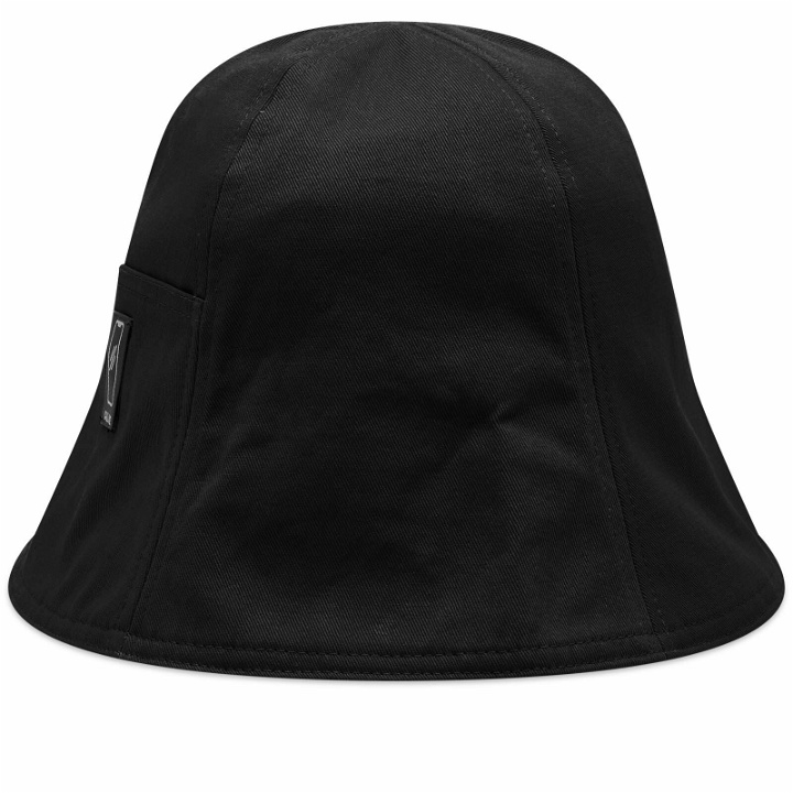 Photo: Acne Studios Men's Bernard Twill Bucket Hat in Black