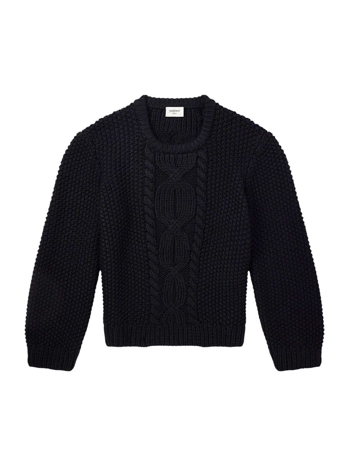 SAINT LAURENT - Cashmere Sweater - Brown Saint Laurent