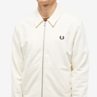 Fred Perry Authentic Men's Zip Through Sweat in Ecru