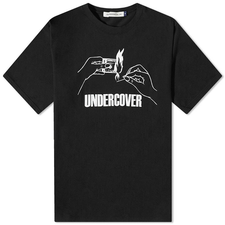 Photo: Undercover Men's Logo Landscape T-Shirt in Black