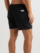 OAS - Straight-Leg Short-Length Swim Shorts - Black