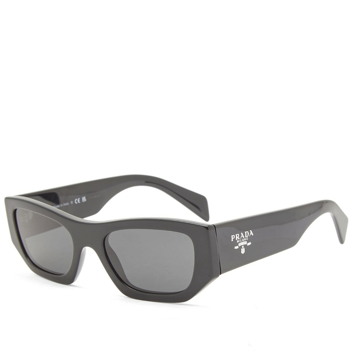 Photo: Prada Eyewear PR A01S Sunglasses in Black/Dark Grey